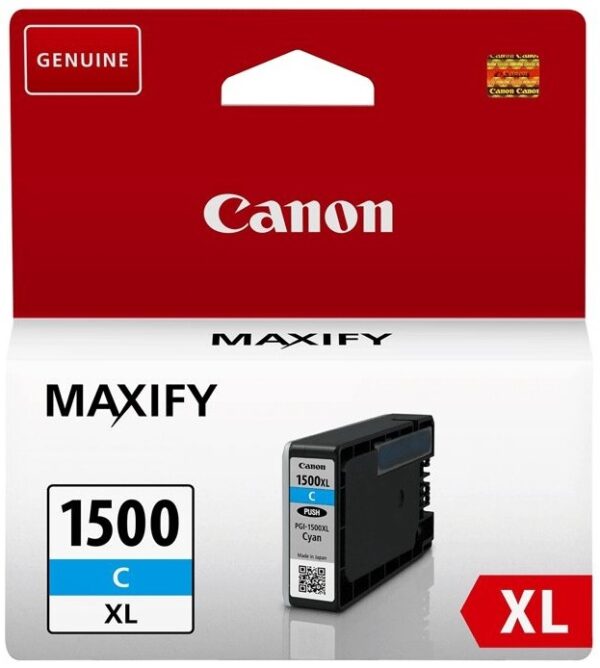 Canon PGI-1500XL cyan blækpatron 12ml original Canon PGI 1500XL C