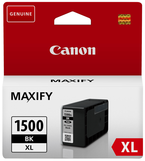 Canon PGI-1500XL sort blækpatron 34,7ml original Canon PGI 1500XL BK